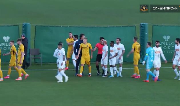 Днепр-1 – Динамо Батуми, фото: Скриншот 