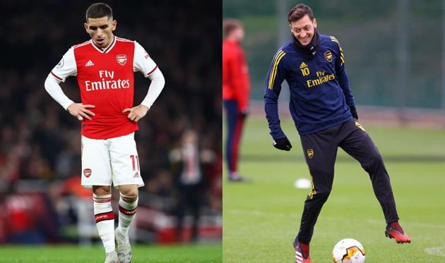 Лукас Торрейра и Месут Озил, Getty Images