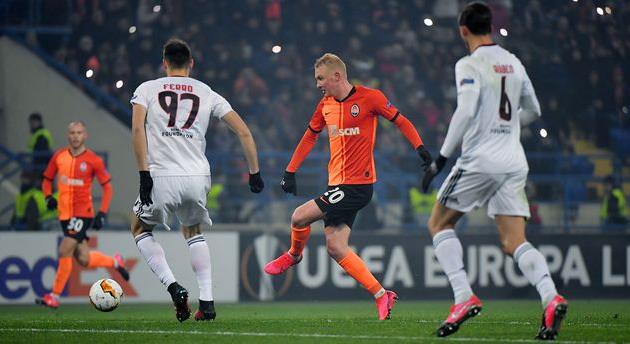 Шахтер — Бенфика, фото ФК Шахтер