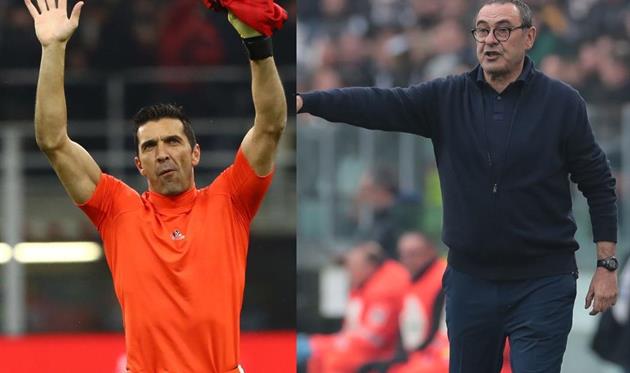 Джанлуиджи Буффон и Маурицио Сарри, Getty Images