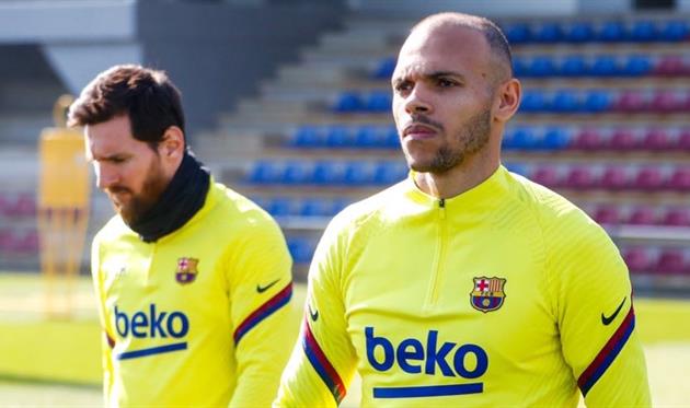 Мартин Брайтвейт, фото Барселона