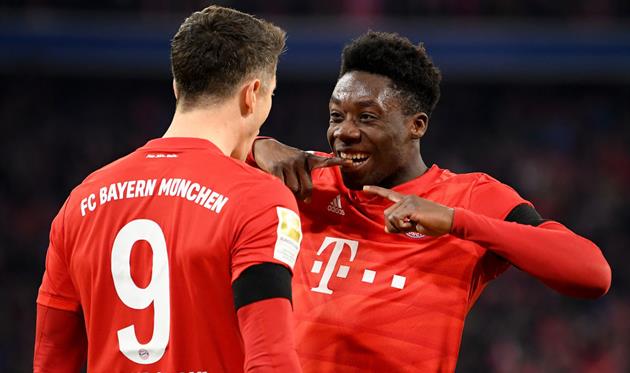 Радость игроков Баварии, фото getty images