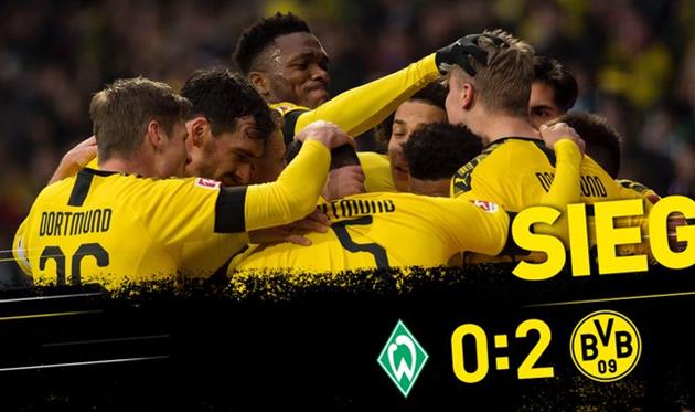 Вердер – Боруссия Д, twitter.com/BVB/ 