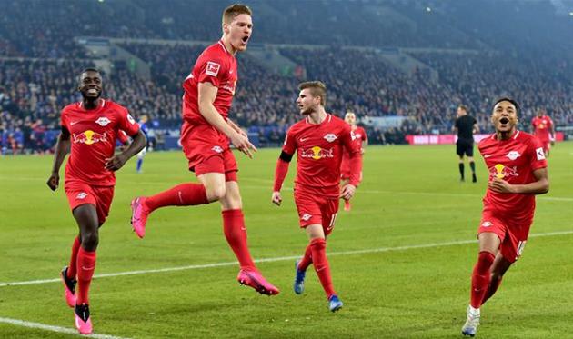 Шальке — РБ Лейпциг, Getty Images