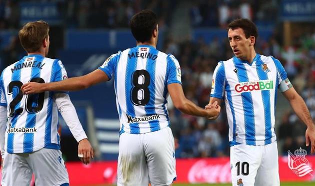 Игроки Реал Сосьедада, twitter.com/RealSociedad