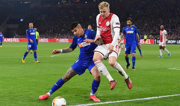 Аякс – Хетафе, twitter.com/AFCAjax 