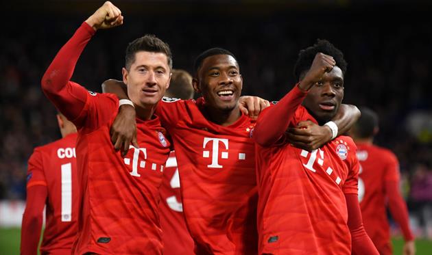 Игроки Баварии, getty images