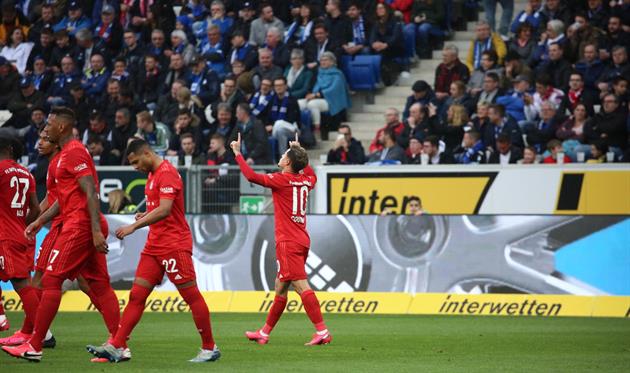 Хоффенхайм – Бавария, twitter.com/FCBayern 
