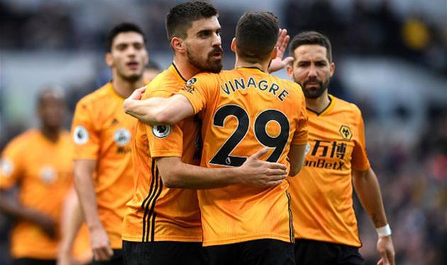 вулверхэмптон обыграл тоттенхэм, getty images