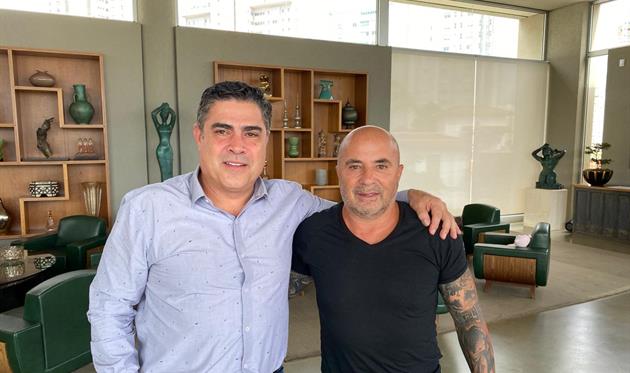 Серхио Камара и Хорхе Сампаоли, photo: twitter.com/camara_sette