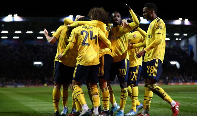 Игроки Арсенала, фото getty images