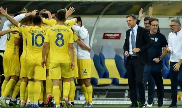 Сборная Украины, фото: УАФ