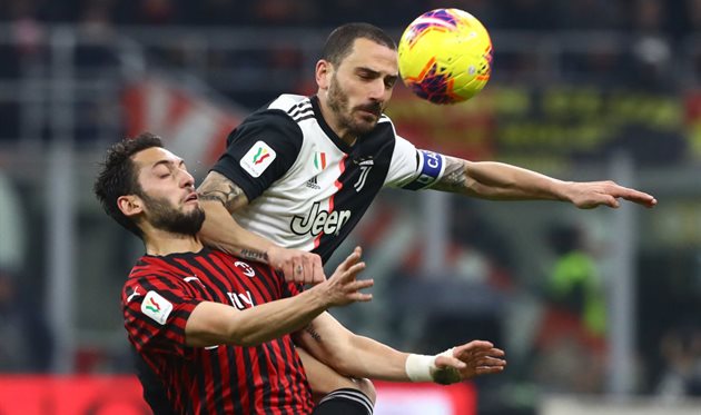 МИЛАН — ЮВЕНТУС, ФОТО GETTY IMAGES 