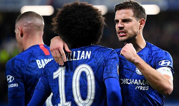 челси вышел в четвертьфинал кубка англии, getty images