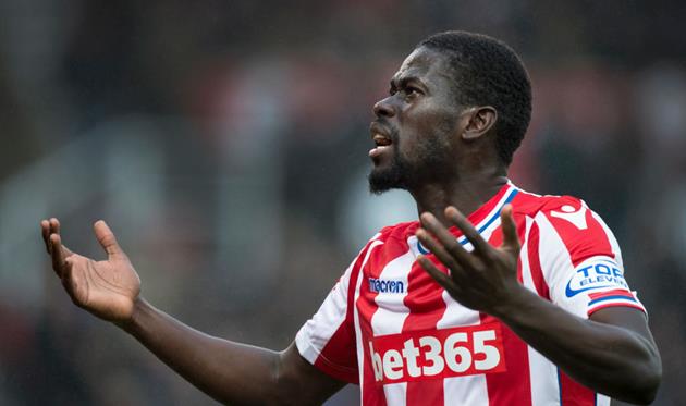 Баду Ндиайе в составе Сток Сити, Getty Images