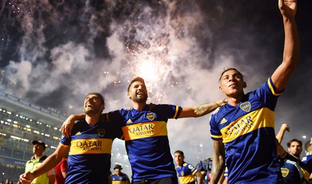 Радость чемпионов Аргентины, фото getty images