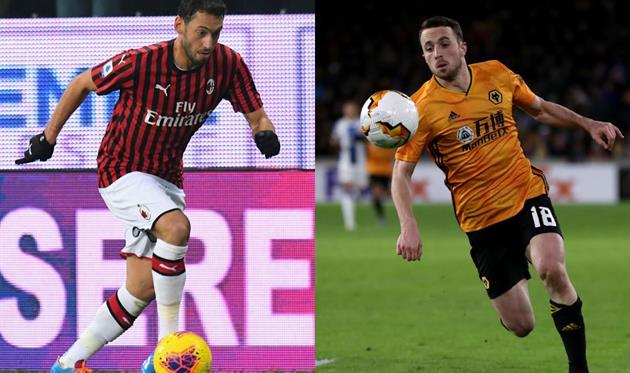 Хакан Чалханоглу и Диогу Жота, Getty Images