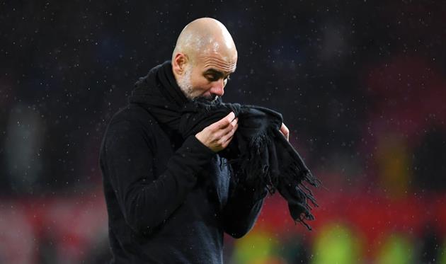 Хосеп Гвардиола загрустил, Getty Images