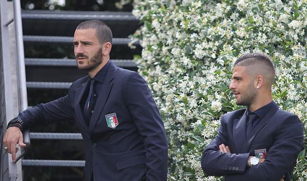 Леонардо Бонуччи и Лоренцо Инсинье, Getty Images