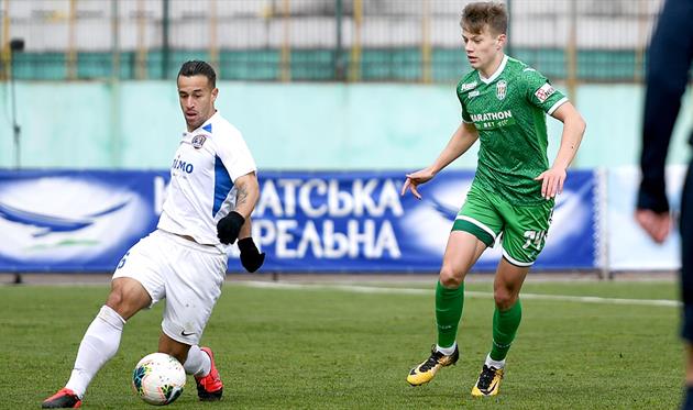 Алексей Сыч (справа), ФК Карпаты