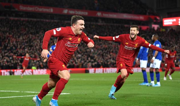 Джердан Шакири и Адам Лаллана, Getty Images