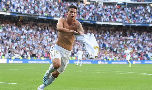 Хамес прощается с футболкой Реала, getty images