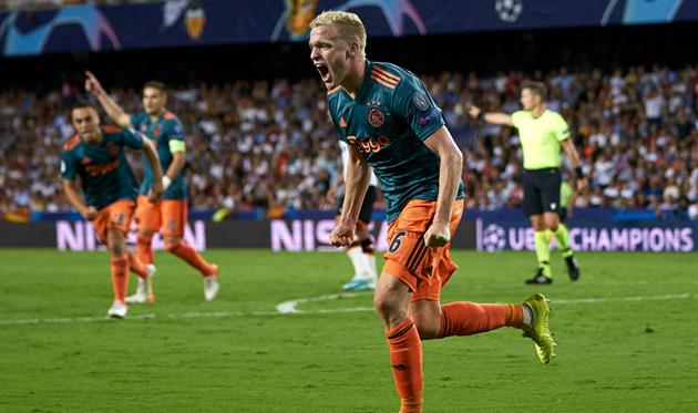 Донни ван де Беек, getty images