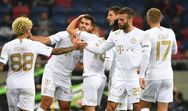 Игроки Ференвароша, фото Ференцварош