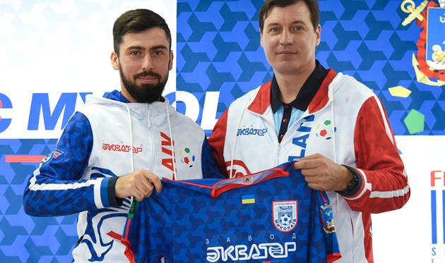 Темур Парцвания (слева), МФК Николаев