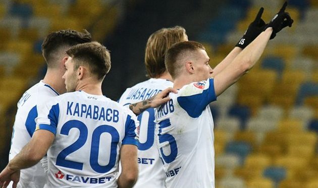 Игроки Динамо, фото Динамо