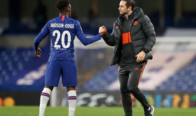 Каллум Хадсон-Одои и Фрэнк Лампард, Getty Images