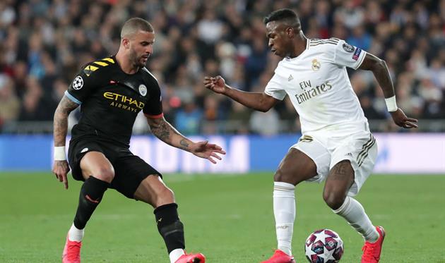 Кайл Уокер и Винисиус Жуниор, Getty Images