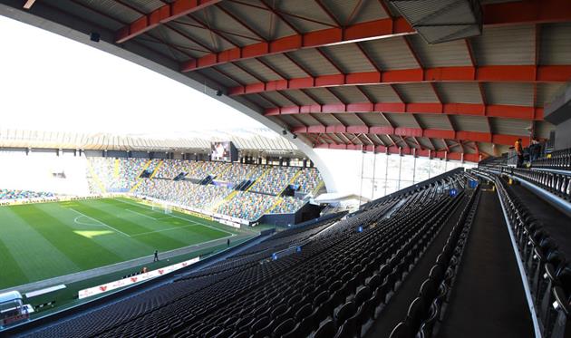 Стадион Фриули, домашняя арена Удинезе, Getty Images