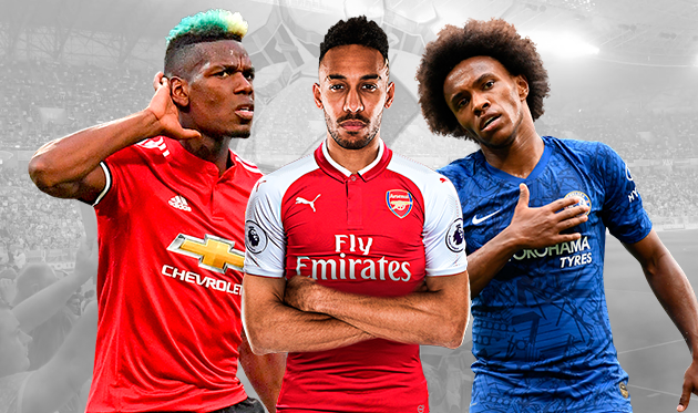 Погба, Обамеянг и Виллиан, фото: Василий Войтюк