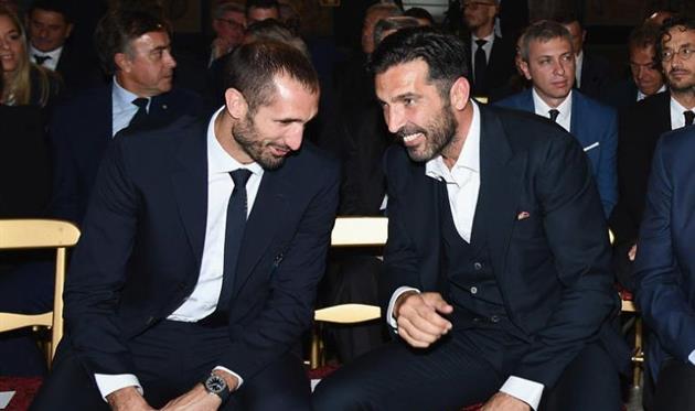 Джорджо Кьеллини и Джанлуиджи Буффон, Getty Images