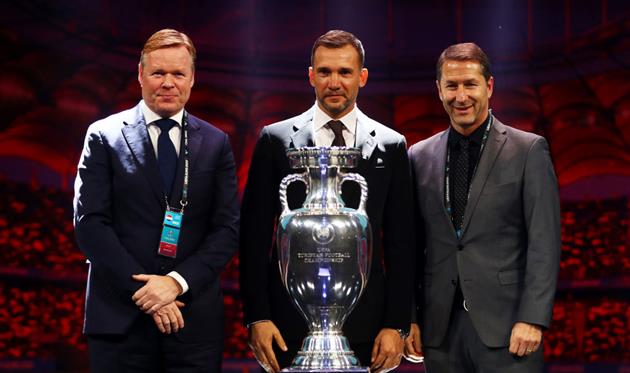 Рональд Куман, Андрей Шевченко и Франко Фода, Getty Images