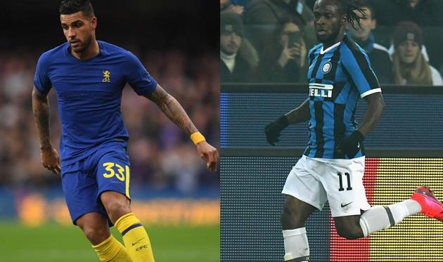 Эмерсон Палмьери и Виктор Мозес, Getty Images