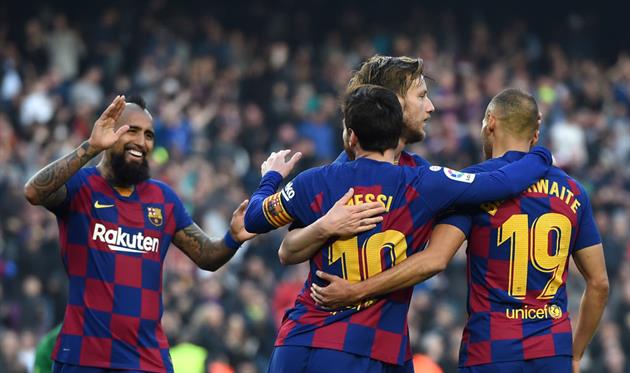 Игроки Барселоны, Getty Images