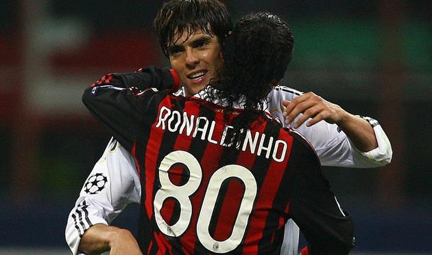 Кака и Роналдиньо, Getty Images