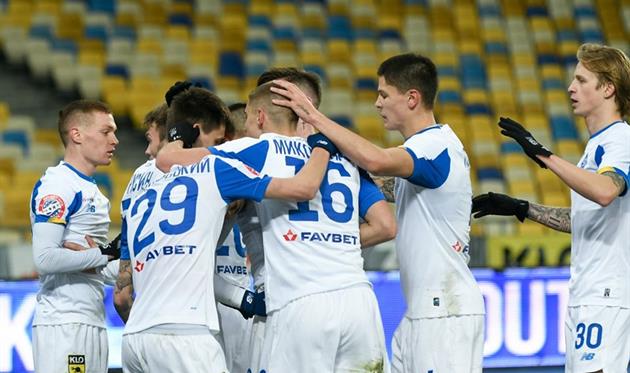 Игроки киевского Динамо, Getty Images