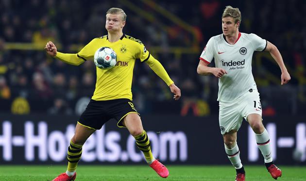 Эрлинг Холанд (слева), Getty Images