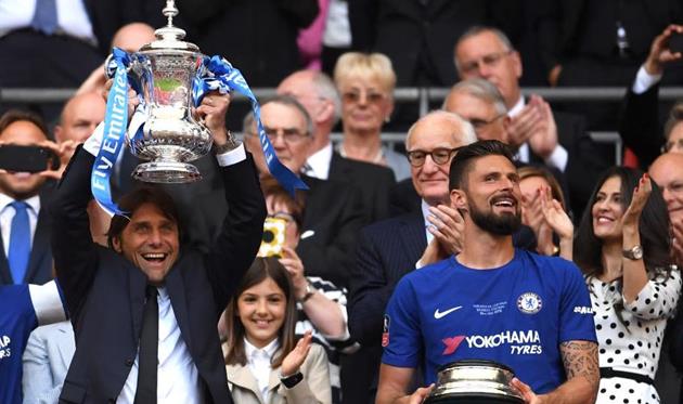 Антонио Конте и Оливье Жиру, Getty Images