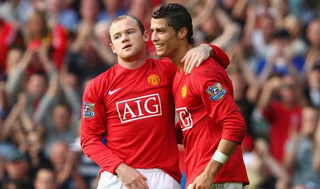 Руни и Роналду, getty images