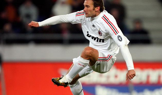 Андрей Шевченко в Милане, getty images