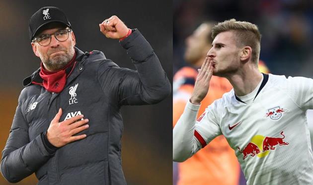 Юрген Клопп и Тимо Вернер, Getty Images