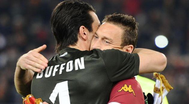 Джанлуиджи Буффон и Франческо Тотти, Getty Images
