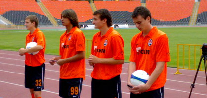 Новички Шахтера, фото Кирилла Макарчука