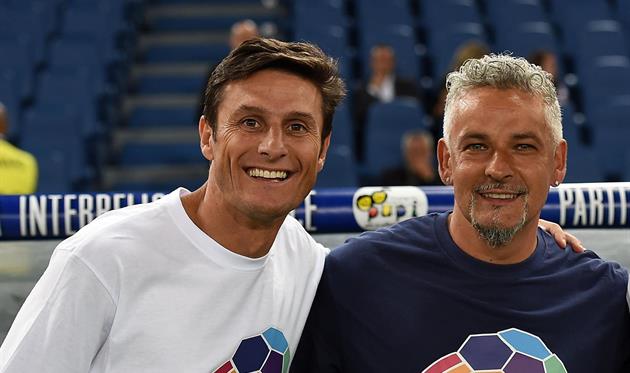 Хавьер Дзанетти и Роберто Баджо, Getty Images