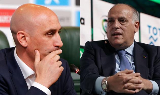 Луис Рубиалес и Хавьер Тебас, Getty Images