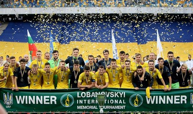 Сборная Украины - триумфатор турнира им. Лобановского в 2019 году, УАФ